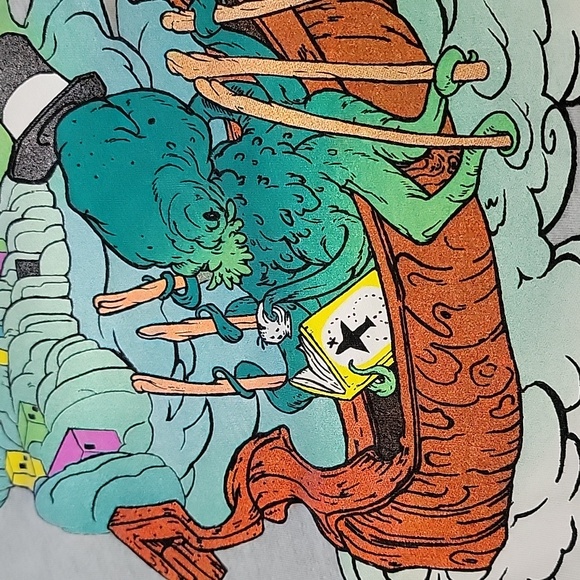 Funky Men's Graphic Tea. Amplenote size Large - Picture 2 of 7